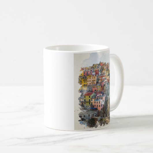 Cinque Terre Kaffeetasse (VorderseiteRechts)