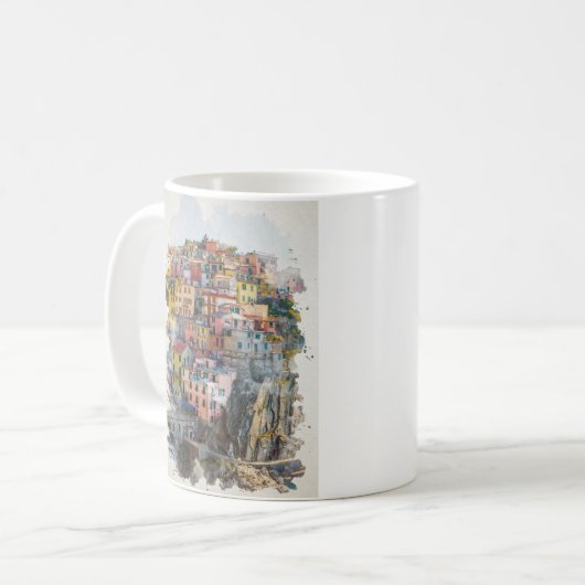Cinque Terre Kaffeetasse (Vorderseite Links)