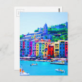 Cinque Terre La Spezia Postkarte (Vorne/Hinten)