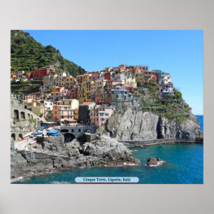 Cinque Terre, Ligurien, Italien Poster