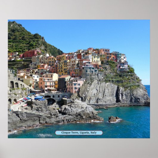 Cinque Terre, Ligurien, Italien Poster (Vorne)
