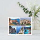 Cinque Terre - Ligurien - Italien - Postkarte (Stehend Vorderseite)