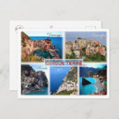 Cinque Terre - Ligurien - Italien - Postkarte (Vorne/Hinten)