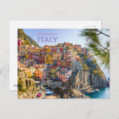 Cinque Terre Ligurien Italien Postkarte Landschaft (Vorne/Hinten)