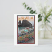Cinque Terre - Ligurien Postkarte (Stehend Vorderseite)