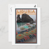 Cinque Terre - Ligurien Postkarte (Vorne/Hinten)