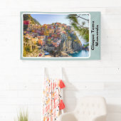 Cinque Terre Manarola Küstenstadt Banner (Insitu)