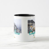 Cinque Terre Manarola Riomaggiore Vintag Tasse (Zentrum)