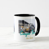 Cinque Terre Manarola Riomaggiore Vintag Tasse (VorderseiteRechts)