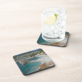 Cinque Terre Monterosso View Untersetzer (Rechte Seite)