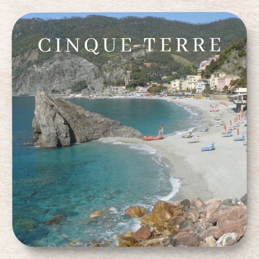 Cinque Terre Monterosso View Untersetzer (Vorderseite)
