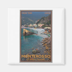 Cinque Terre - Morgenstrand Monterosso Magnet