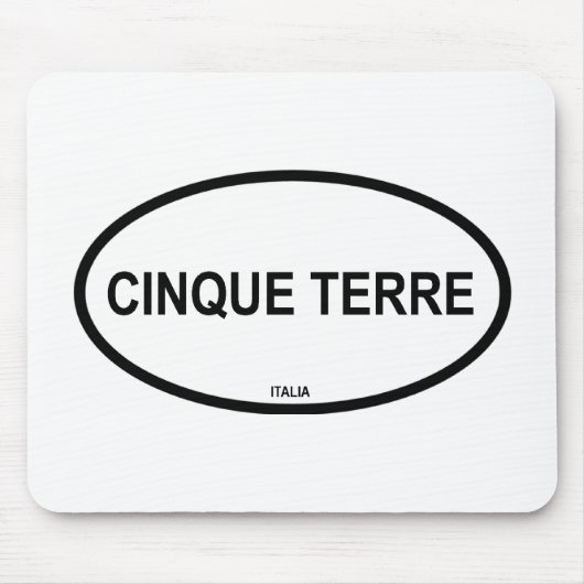 Cinque Terre Mousepad (Vorne)