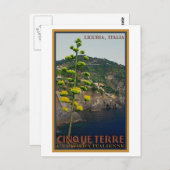 Cinque Terre - Pflanze des Jahrhunderts Postkarte (Vorne/Hinten)