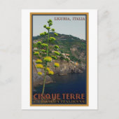 Cinque Terre - Pflanze des Jahrhunderts Postkarte (Vorderseite)