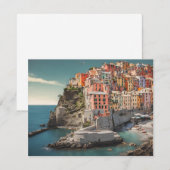 Cinque Terre Postcard Feiertagskarte (Vorne/Hinten)