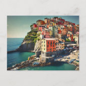 Cinque Terre Postcard Feiertagspostkarte (Vorderseite)