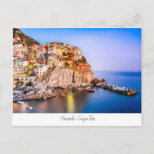 Cinque Terre Postcard Postkarte (Vorderseite)