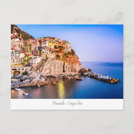 Cinque Terre Postcard Postkarte (Vorderseite)