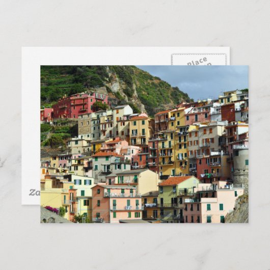 Cinque Terre Postkarte (Vorne/Hinten)
