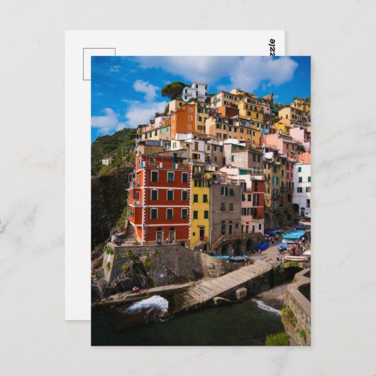 Cinque Terre Postkarte (Vorne/Hinten)