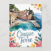 Cinque Terre Postkarte (Vorderseite)