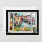 Cinque Terre Postkarte (Vorne/Hinten)