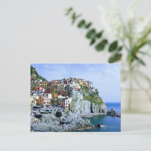Cinque Terre Postkarte (Stehend Vorderseite)
