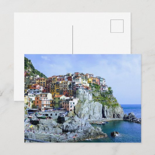 Cinque Terre Postkarte (Vorne/Hinten)