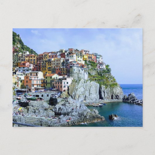Cinque Terre Postkarte (Vorderseite)