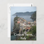 Cinque Terre Postkarte (Vorne/Hinten)
