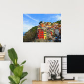 Cinque Terre - Riomaggiore, Italien Poster (Heimbüro)