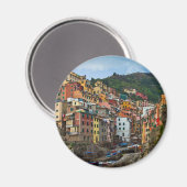 Cinque Terre - Riomaggiore Magnet (Vorderseite/Rückseite)