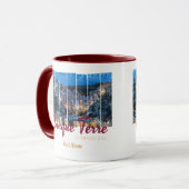 Cinque Terre Riomaggiore Vintages Bier Tasse (Vorderseite Links)