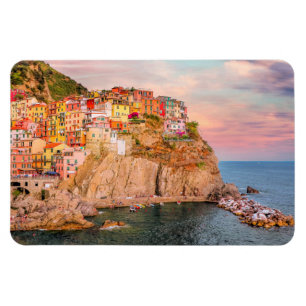Cinque Terre, Sonnenuntergang Magnet