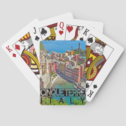 Cinque Terre Spielkarten (Rückseite)