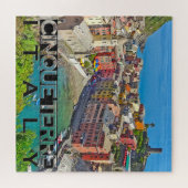 Cinque Terre Square Puzzle (Horizontal)