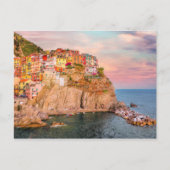 Cinque Terre, Sunset Postkarte (Vorderseite)