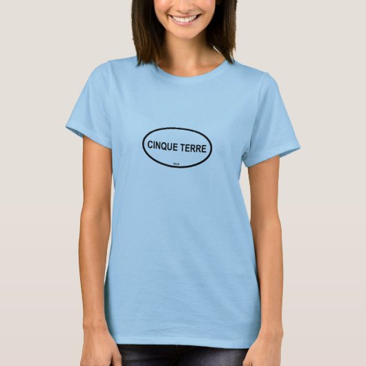 Cinque Terre T-Shirt (Vorderseite)