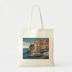 Cinque Terre Tote Bag (5 terre d) Tragetasche