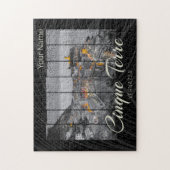 Cinque Terre Vernazza Italien Vintag Souvenir Puzzle (Vertikal)