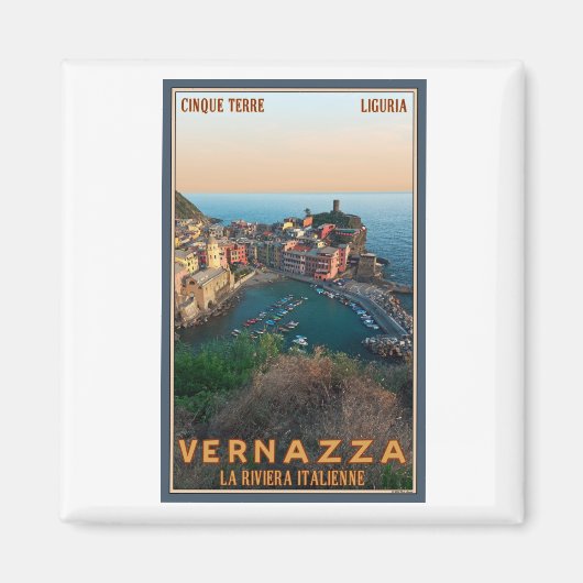 Cinque Terre - Vernazza Magnet (Vorne)
