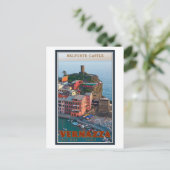 Cinque Terre - Vernazza Postkarte (Stehend Vorderseite)