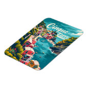 Cinque Terre Vintag Magnet (Linke Seite)