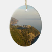 Cinque Terre von fern Keramikornament (Rechts)