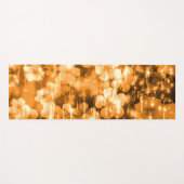 Cinquefolien-Blume Sonnenlicht funkelt auf Wasser Yogamatte (Vorderseite (Horizontal))