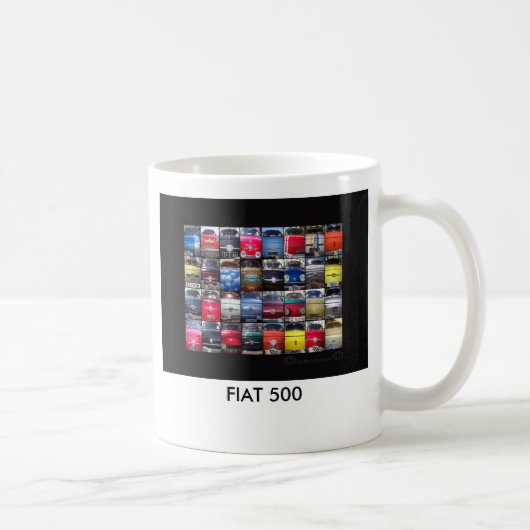 cinquini2SCREEN, FIAT 500 Kaffeetasse (Rechts)