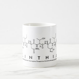 Cinthia Peptid-Namen-Tasse Kaffeetasse