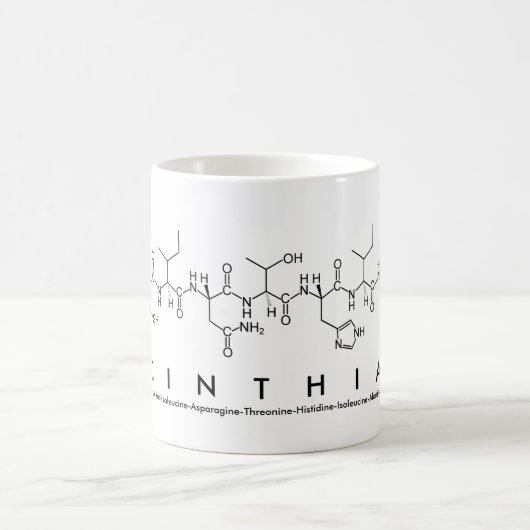 Cinthia Peptid-Namen-Tasse Kaffeetasse (Mittel)