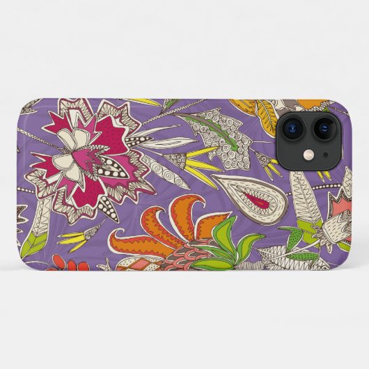 Cintz Pop violett Case-Mate iPhone Hülle (Rückseite (Horizontal))